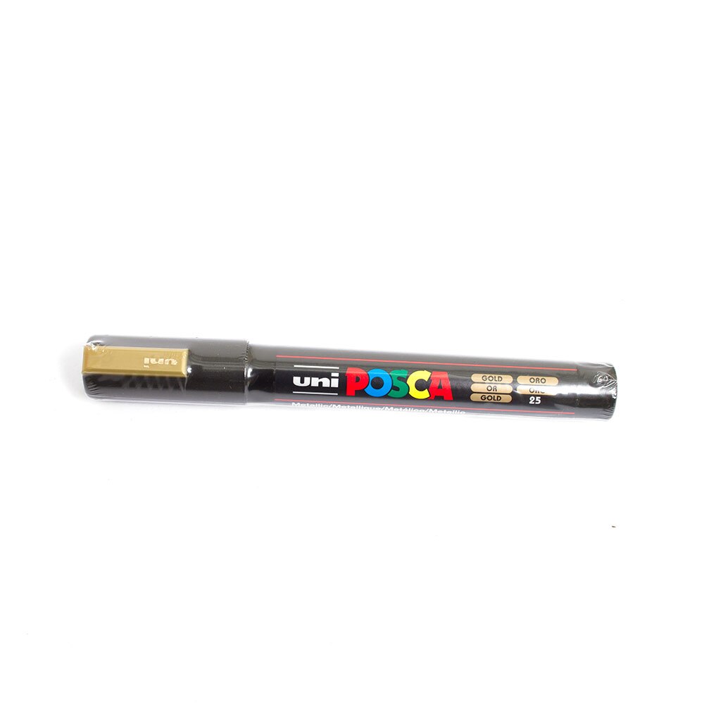 Uni Posca, Paint Marker, Art & School, 5M, 48472, Gold